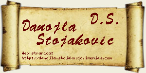 Danojla Stojaković vizit kartica